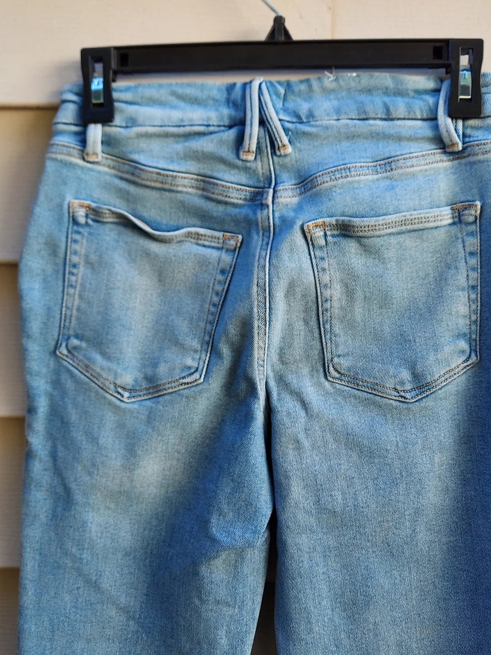 Good American Light Blue Bootcut Woman Jeans Size 6/28 - Picture 4 of 6